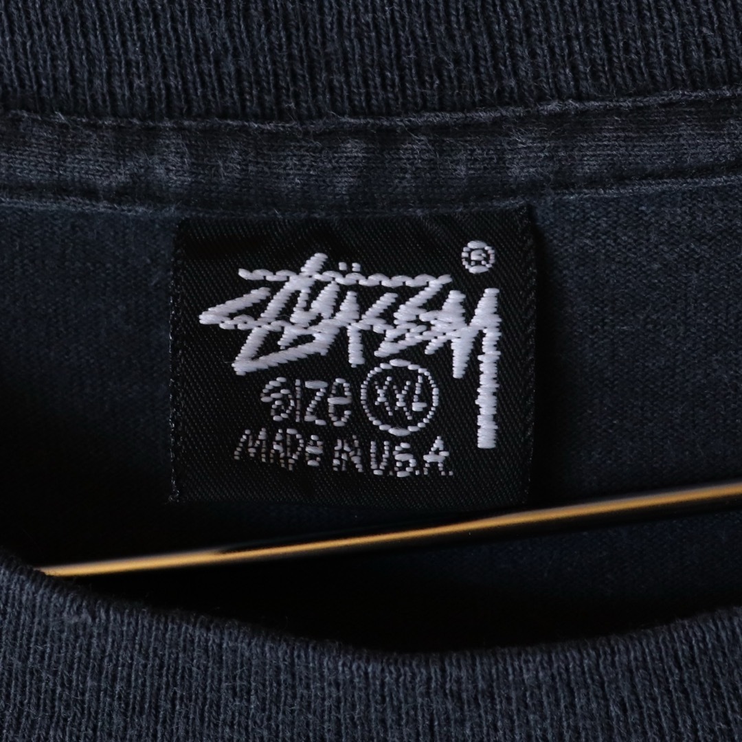 80s stussy 黒タグ 長袖Tシャツ スカル USA ロンT 80s stussy 黒タグ 長袖Tシャツ スカル USA ロンT