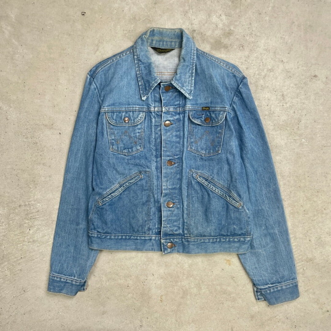 Wrangler - 70年代 USA製 Wrangler ラングラー デニムジャケット Wrangler - 70年代 USA製 Wrangler ラングラー デニムジャケット
