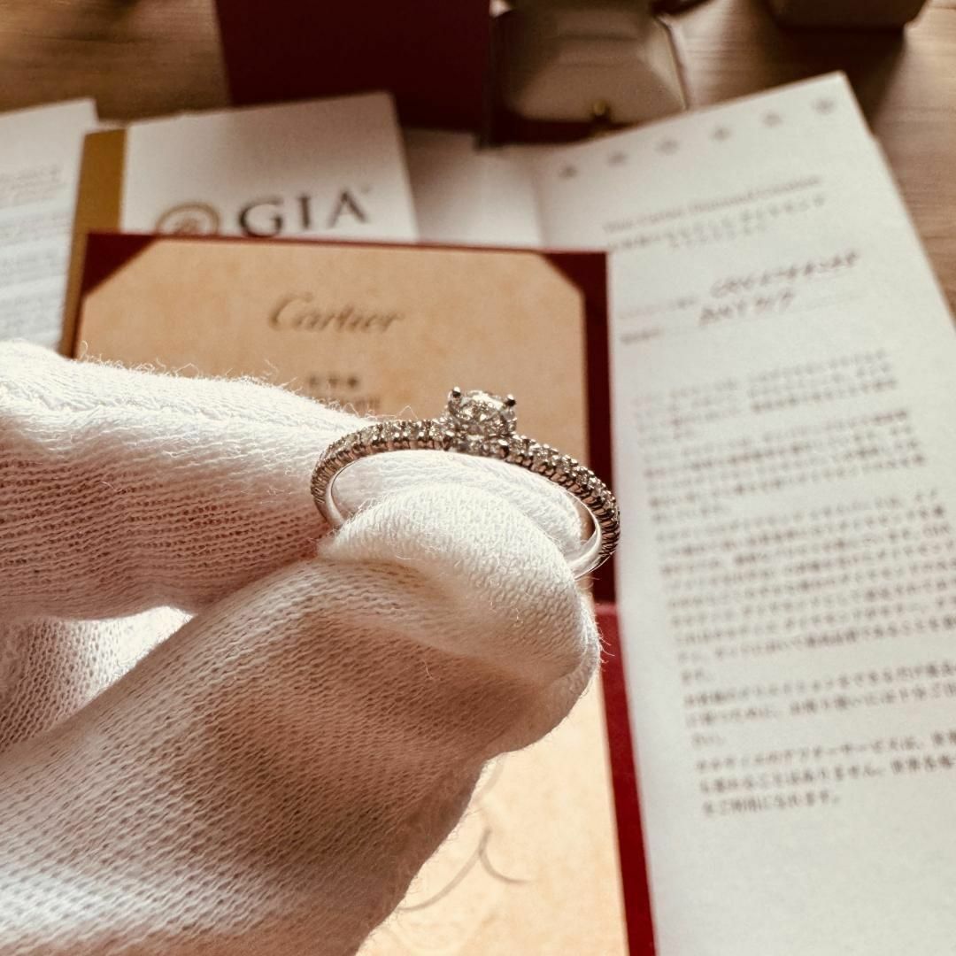 Cartier - ◇カルティエ◇新品仕上済 エタンセル ドゥ リング 0.21CT 1.8g 48