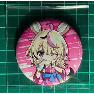尾丸ポルカ 缶バッジミニキャラver. ホロライブx極楽湯 コラボ(バッジ/ピンバッジ)