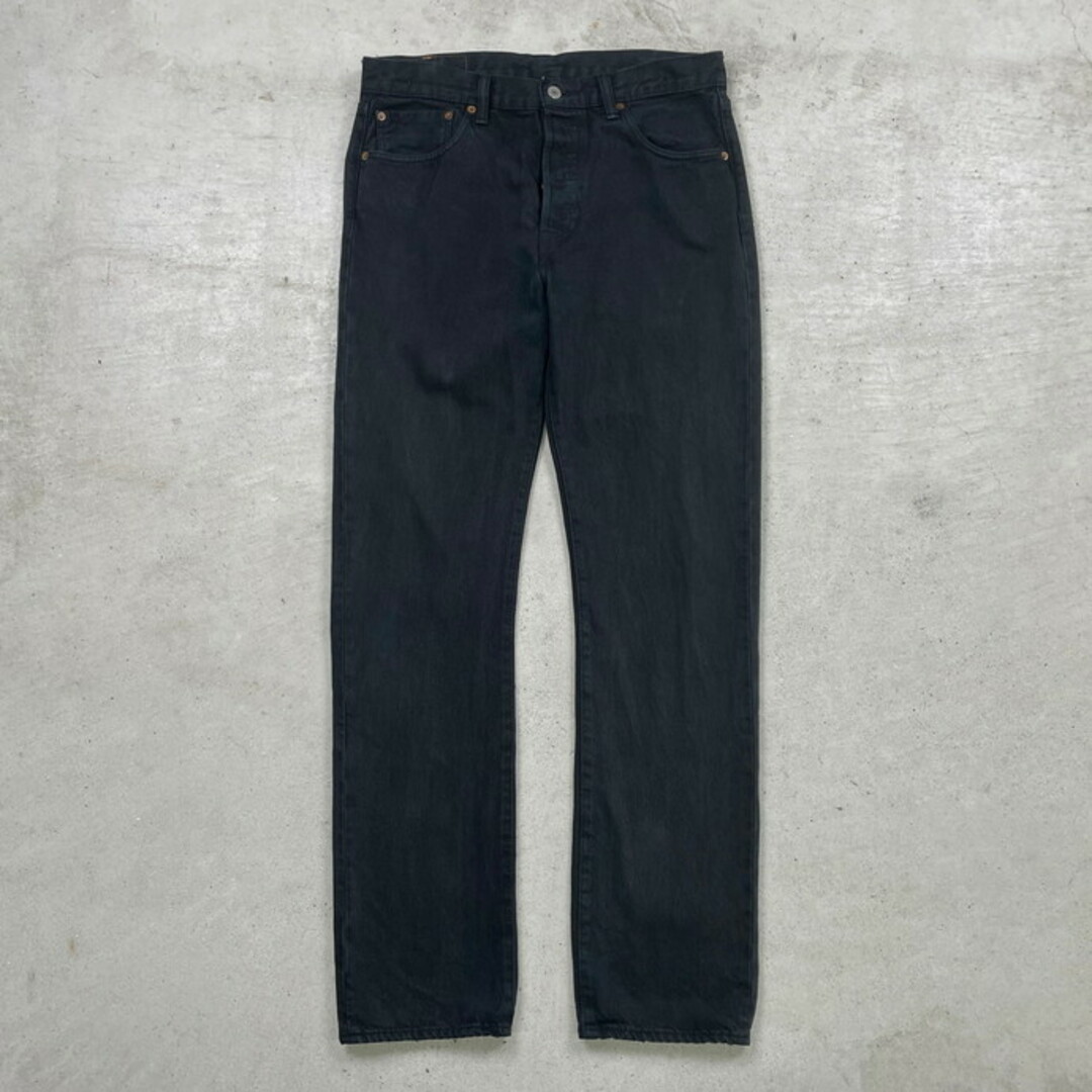 Levi's - Levi's リーバイス 501 ブラックデニムパンツ Levi's - Levi's リーバイス 501 ブラックデニムパンツ