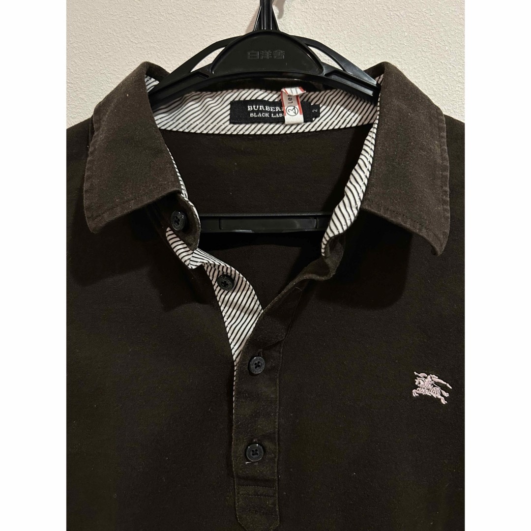 BURBERRY BLACK LABEL - Burberry バーバリー ポロシャツ BURBERRY BLACK LABEL - Burberry バーバリー ポロシャツ