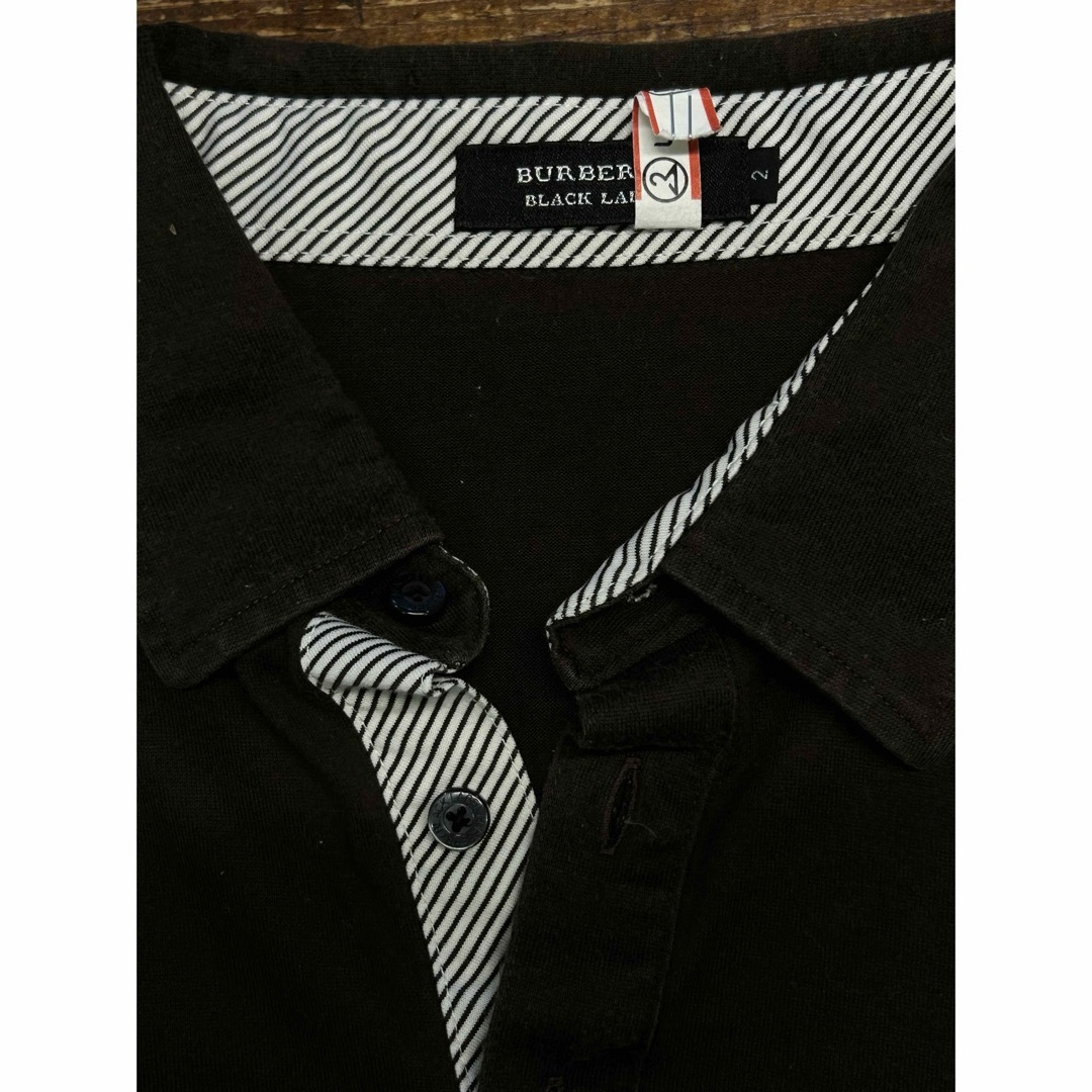 BURBERRY BLACK LABEL - Burberry バーバリー ポロシャツ BURBERRY BLACK LABEL - Burberry バーバリー ポロシャツ