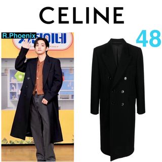 CELINE - 【CELINE】BOXY FIT DOUBLE BREASTED COATの通販 by R CELINE - 【CELINE】BOXY FIT DOUBLE BREASTED COATの通販 by R
