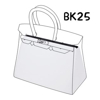 バッグピロー バッグシェイパー 形崩れ防止 バーキン適用 ホワイト BK25(その他)