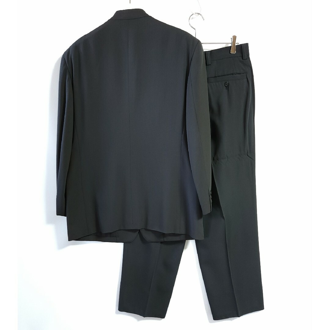 イッセイミヤケISSEY MIYAKE*マオカラーセットアップスーツ(2 イッセイミヤケISSEY MIYAKE*マオカラーセットアップスーツ(2