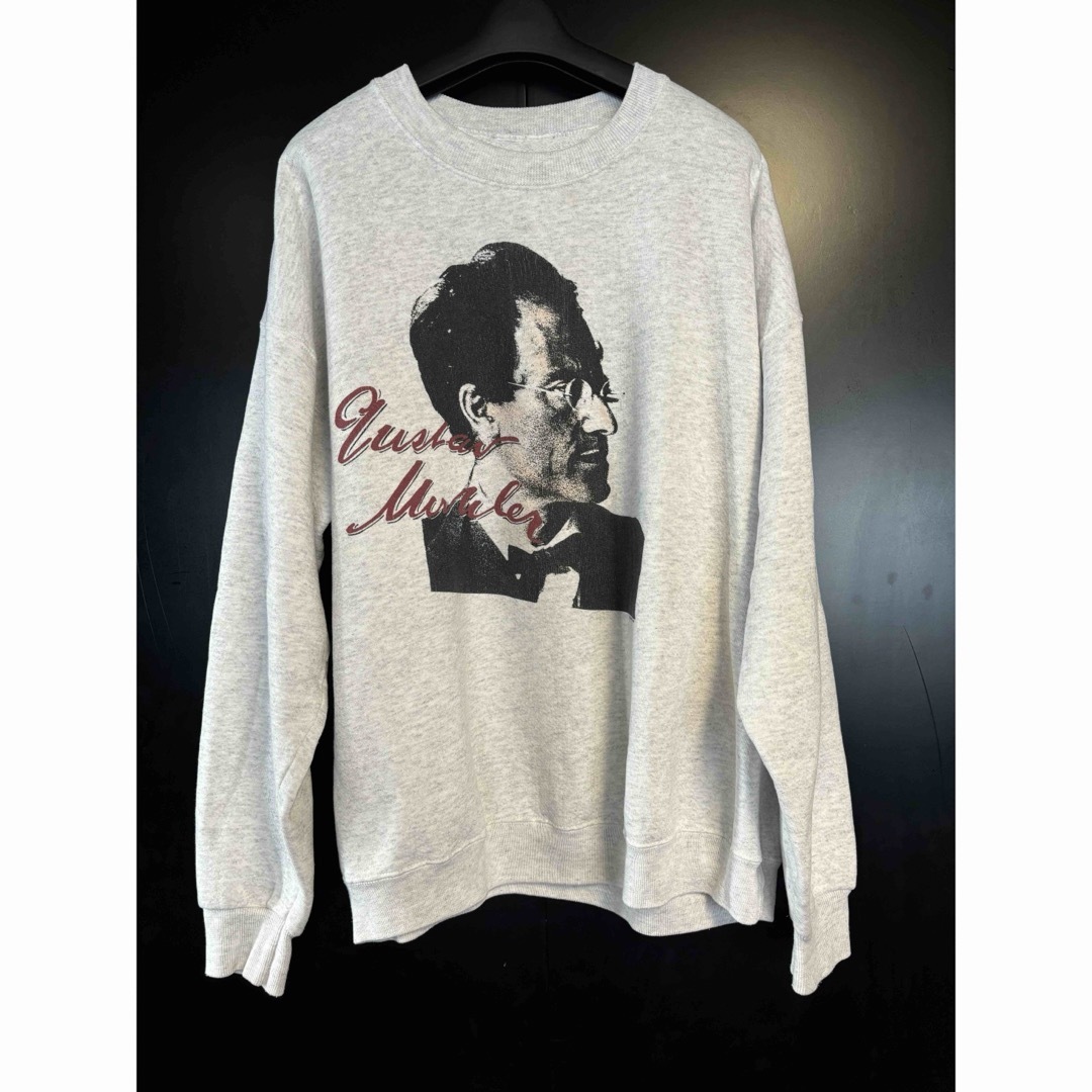 激レア90´S 当時物 GUSTAV MAHLER スウェット ヴィンテージ トップス 激レア90´S 当時物 GUSTAV MAHLER スウェット ヴィンテージ トップス