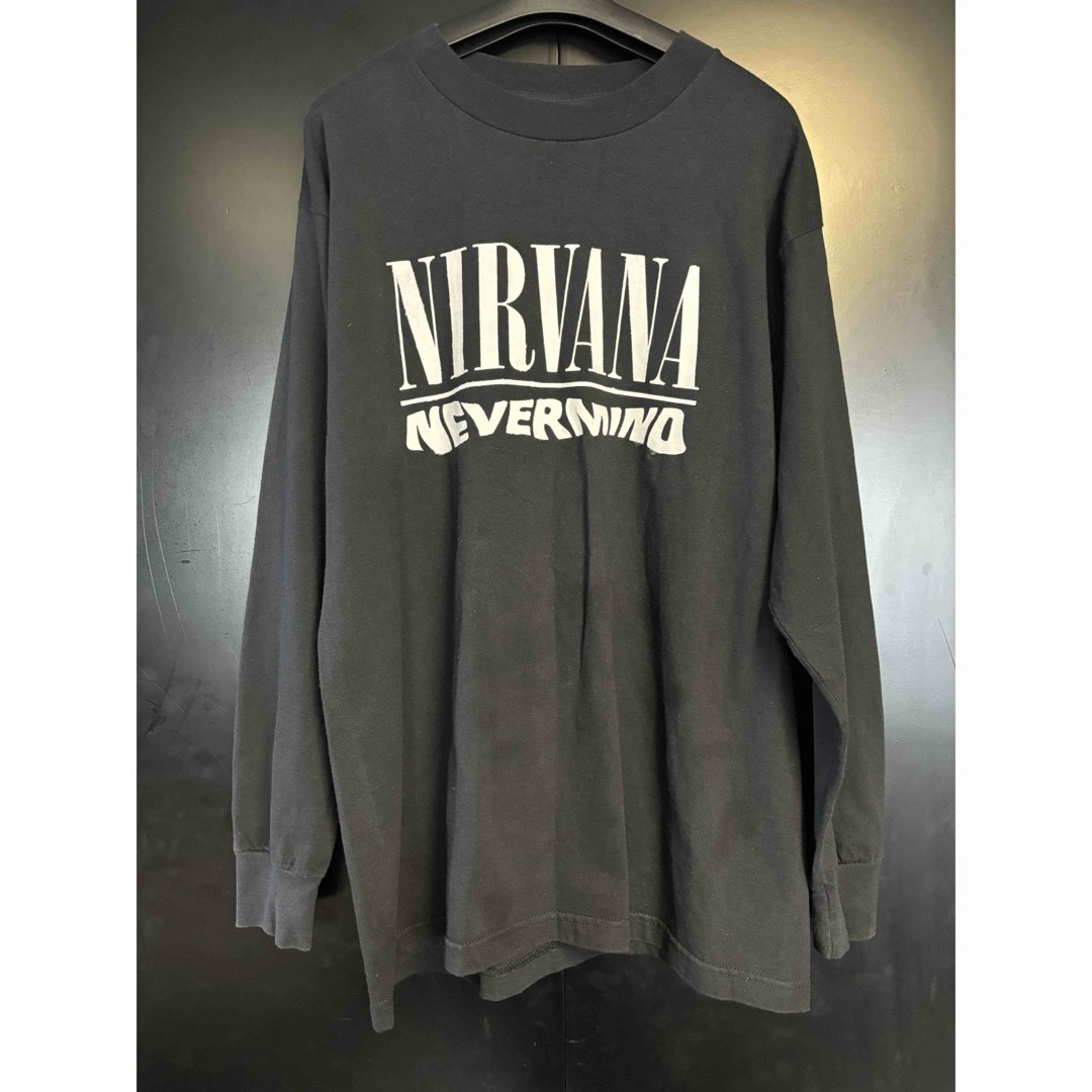 激レア90´S NIRVANA NEVER MIND ロンTシャツ ヴィンテージ 激レア90´S NIRVANA NEVER MIND ロンTシャツ ヴィンテージ