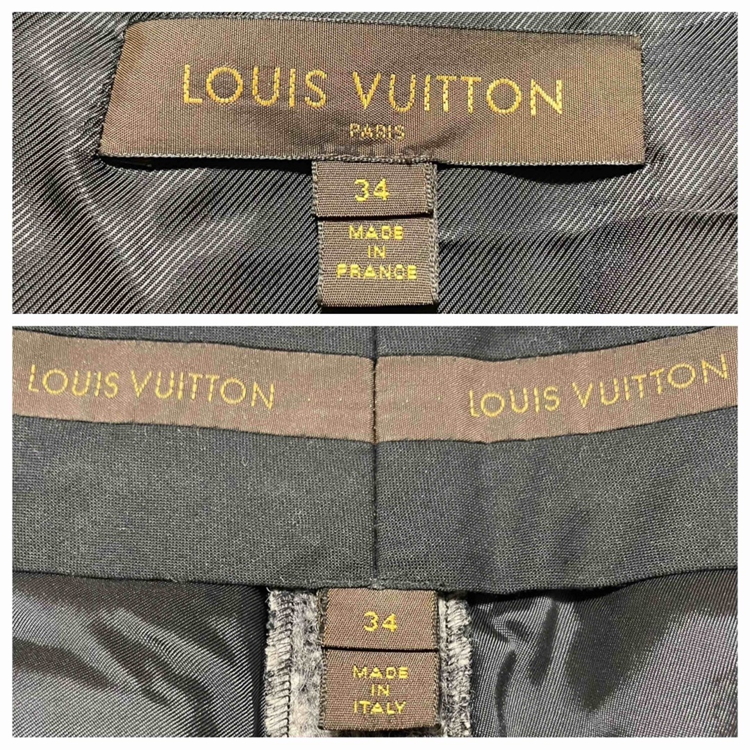 LOUIS VUITTON - 本物 美品 ルイヴィトン レオパード柄 パンツ LOUIS VUITTON - 本物 美品 ルイヴィトン レオパード柄 パンツ