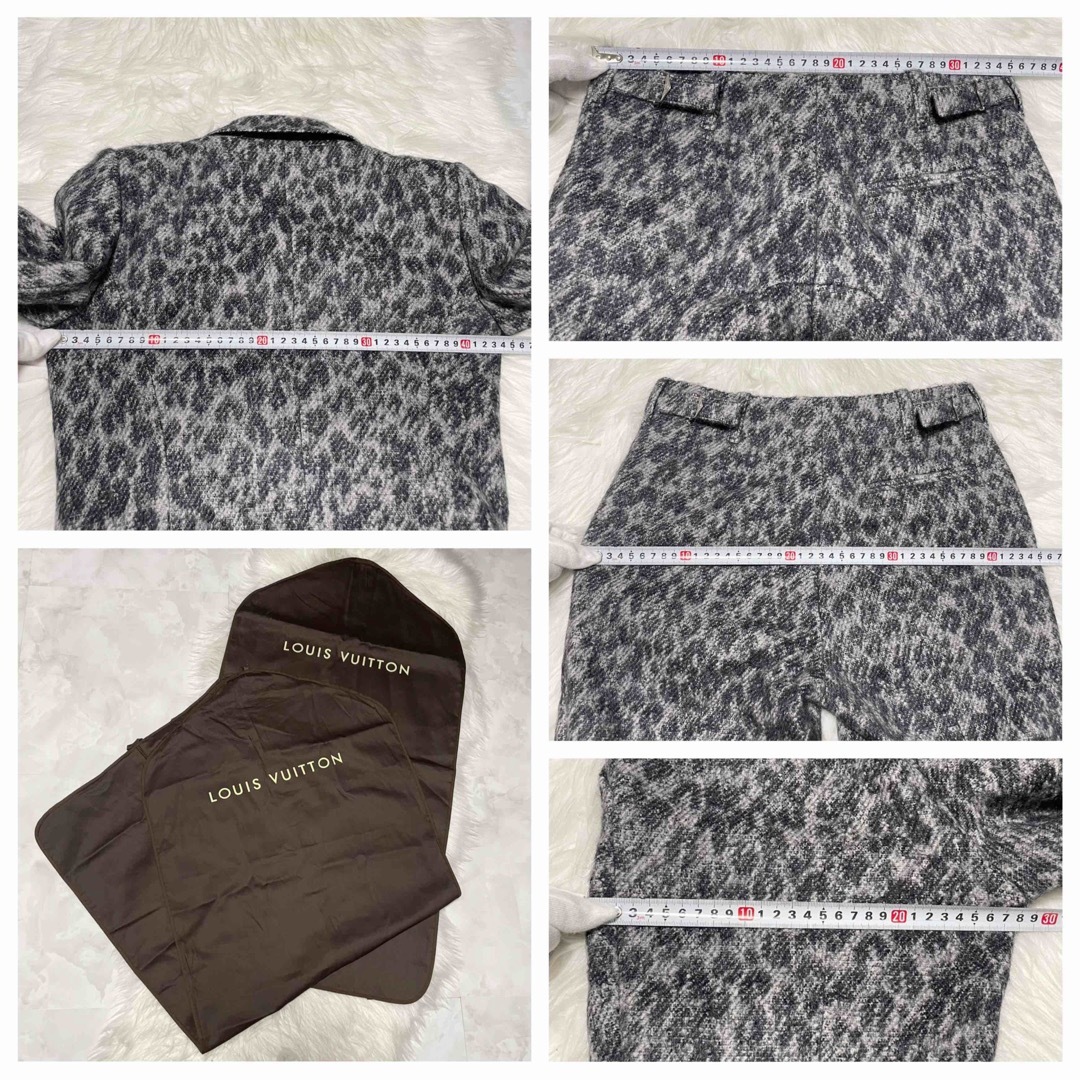 LOUIS VUITTON - 本物 美品 ルイヴィトン レオパード柄 パンツ LOUIS VUITTON - 本物 美品 ルイヴィトン レオパード柄 パンツ