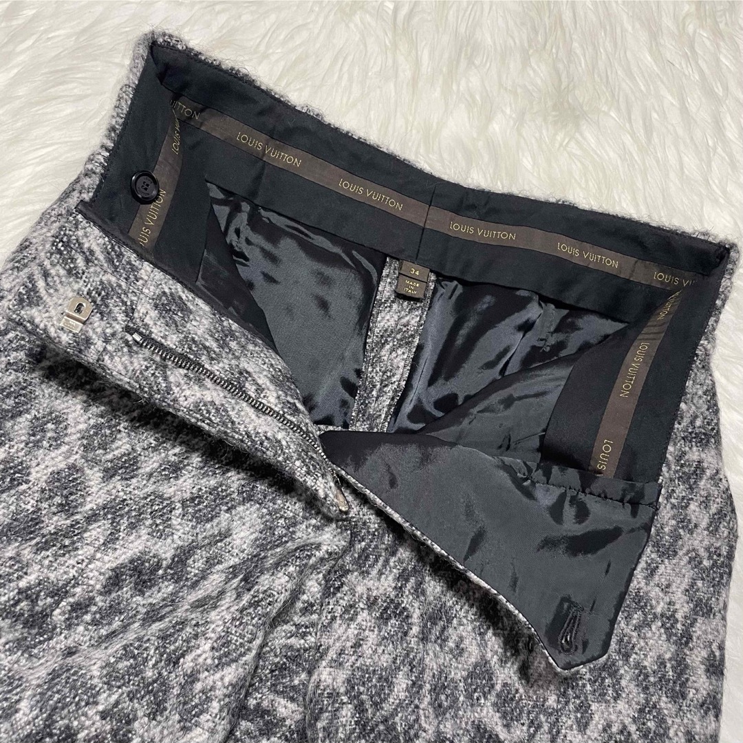 LOUIS VUITTON - 本物 美品 ルイヴィトン レオパード柄 パンツ LOUIS VUITTON - 本物 美品 ルイヴィトン レオパード柄 パンツ