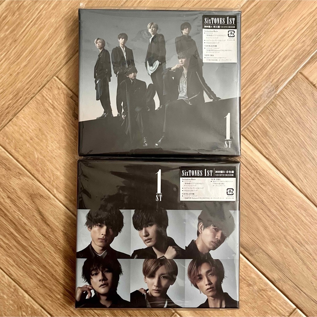 1ST 初回盤A: 原石盤 初回盤B: 音色盤 SixTONES 1ST 初回盤A: 原石盤 初回盤B: 音色盤 SixTONES