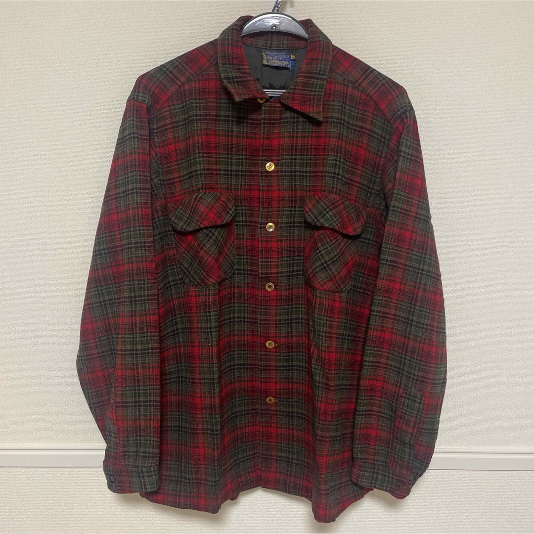 PENDLETON - 50's Pendleton ペンドルトン ウールシャツ ボード PENDLETON - 50's Pendleton ペンドルトン ウールシャツ ボード