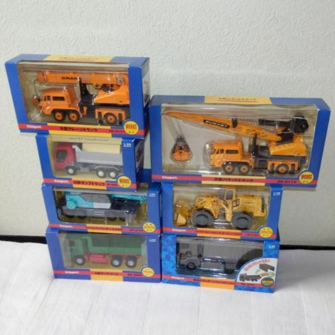 ダイヤペット - ❤️新品☆ダイヤペット☆働く車シリーズ7点 ダイヤペット - ❤️新品☆ダイヤペット☆働く車シリーズ7点