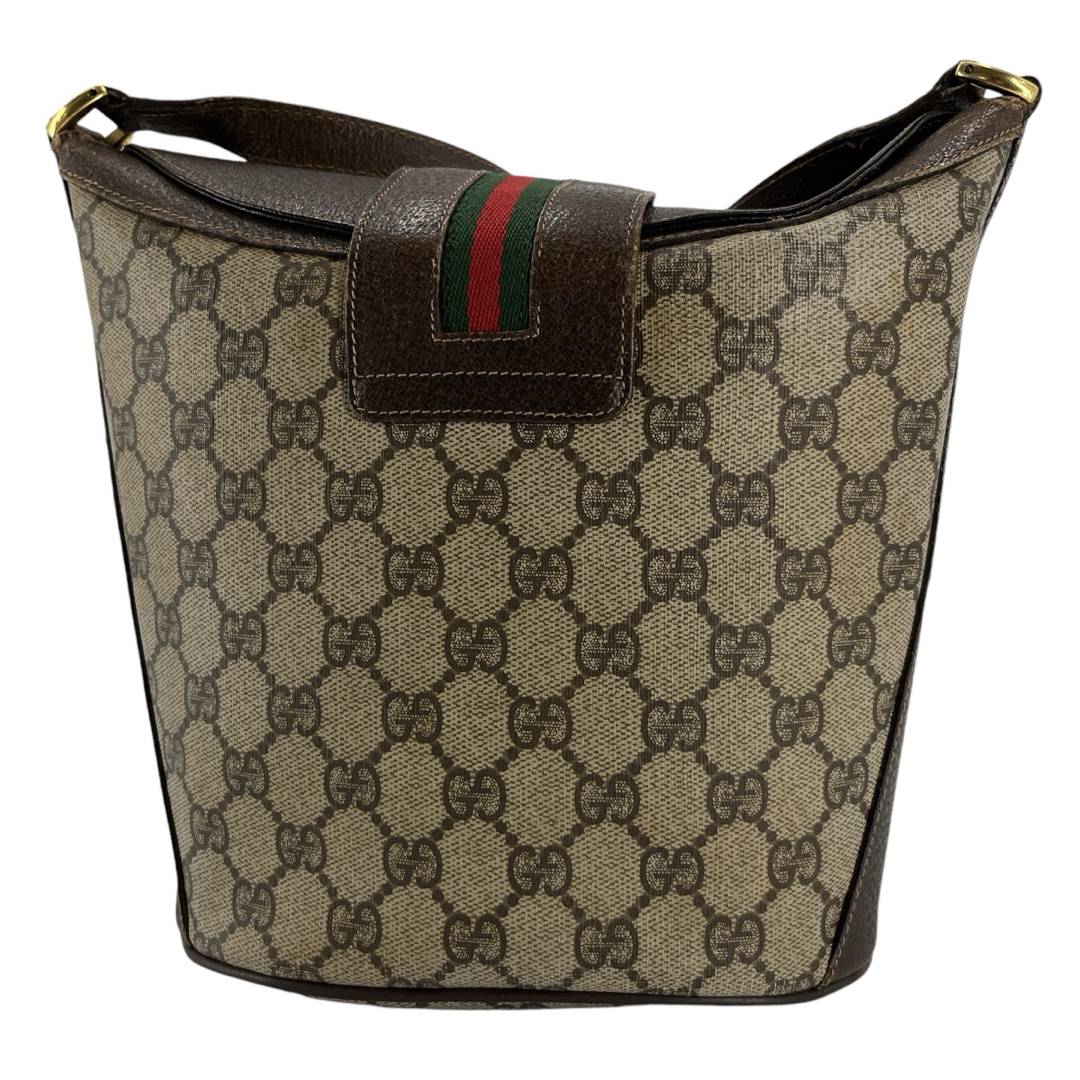 GUCCI - オールドグッチ ショルダーバッグ バケツ型 インター GUCCI - オールドグッチ ショルダーバッグ バケツ型 インター