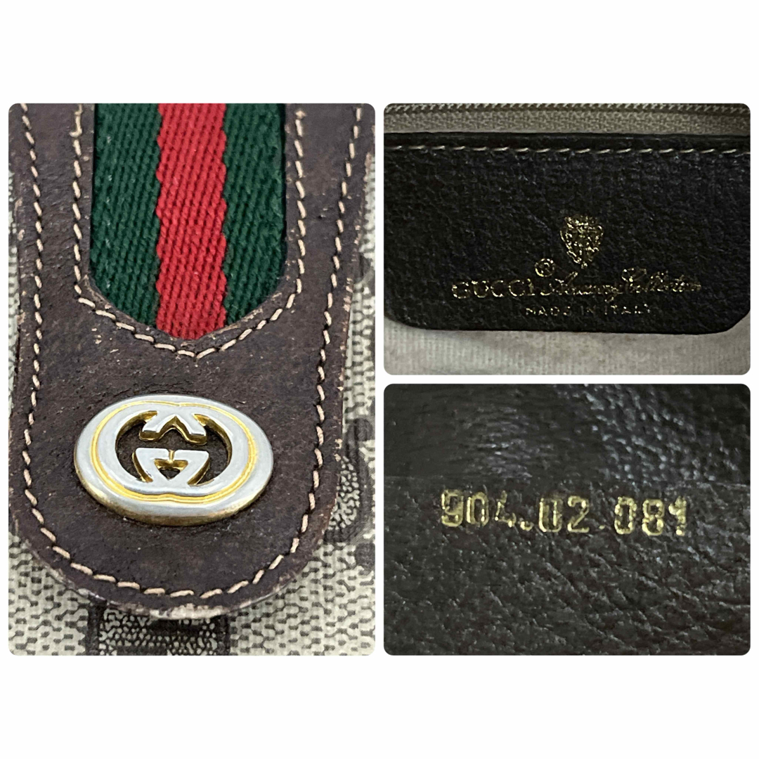GUCCI - オールドグッチ ショルダーバッグ バケツ型 インター GUCCI - オールドグッチ ショルダーバッグ バケツ型 インター