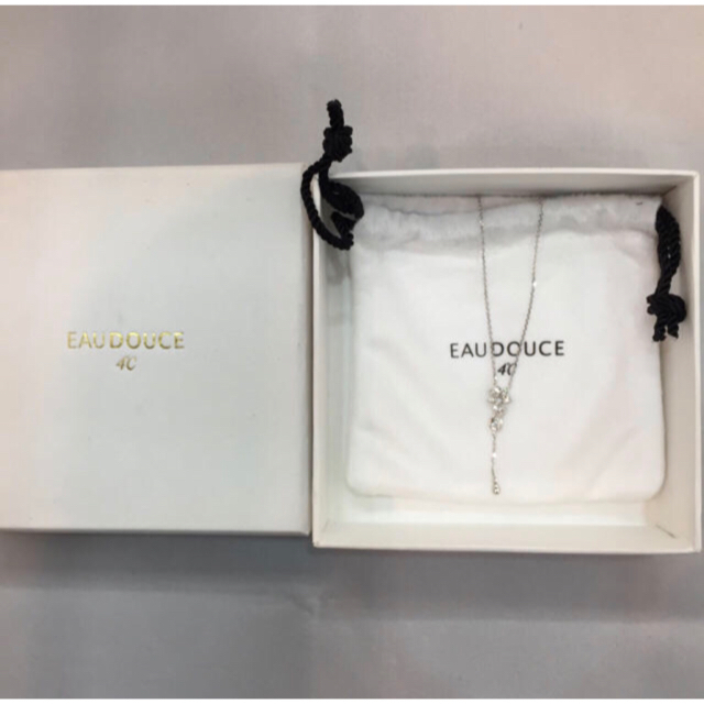 得価限定品 4℃ - EAU DOUCE 4°C K18 9Pダイヤモンド しずく ネックレスの通販 by MAU|ヨンドシーならラクマ 限定品お得