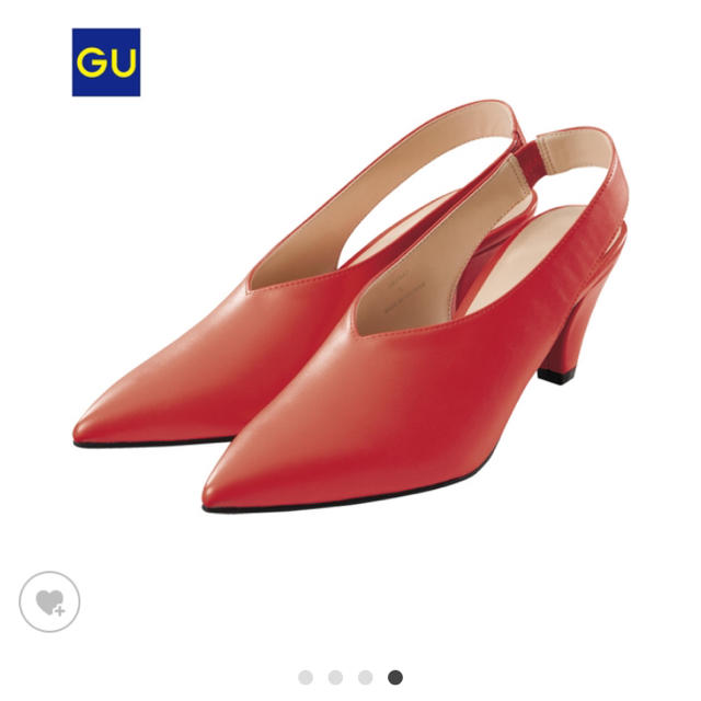 GU(ジーユー)のGUバックストラップパンプスM レディースの靴/シューズ(ハイヒール/パンプス)の商品写真