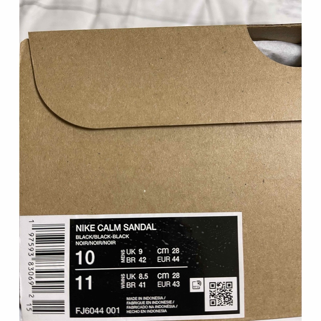 NIKE(ナイキ)のナイキカーム　メンズサンダル　ブラック　28㎝ メンズの靴/シューズ(サンダル)の商品写真