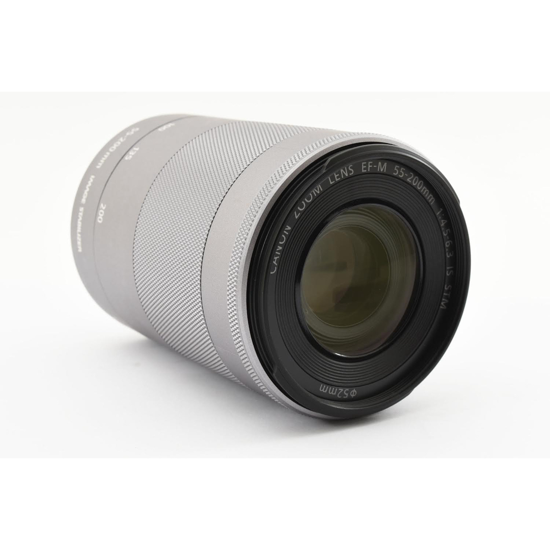 canon EF-M55-200mm F4.5-6.3 IS STM(シルバー) - デジタル一眼 canon EF-M55-200mm F4.5-6.3 IS STM(シルバー) - デジタル一眼