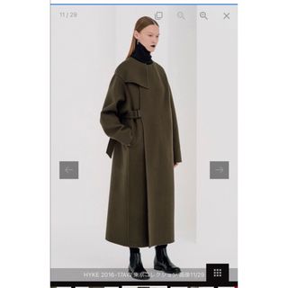 HYKE(ロングコート)のフリマアイテム一覧 HYKE(ロングコート)のフリマアイテム一覧