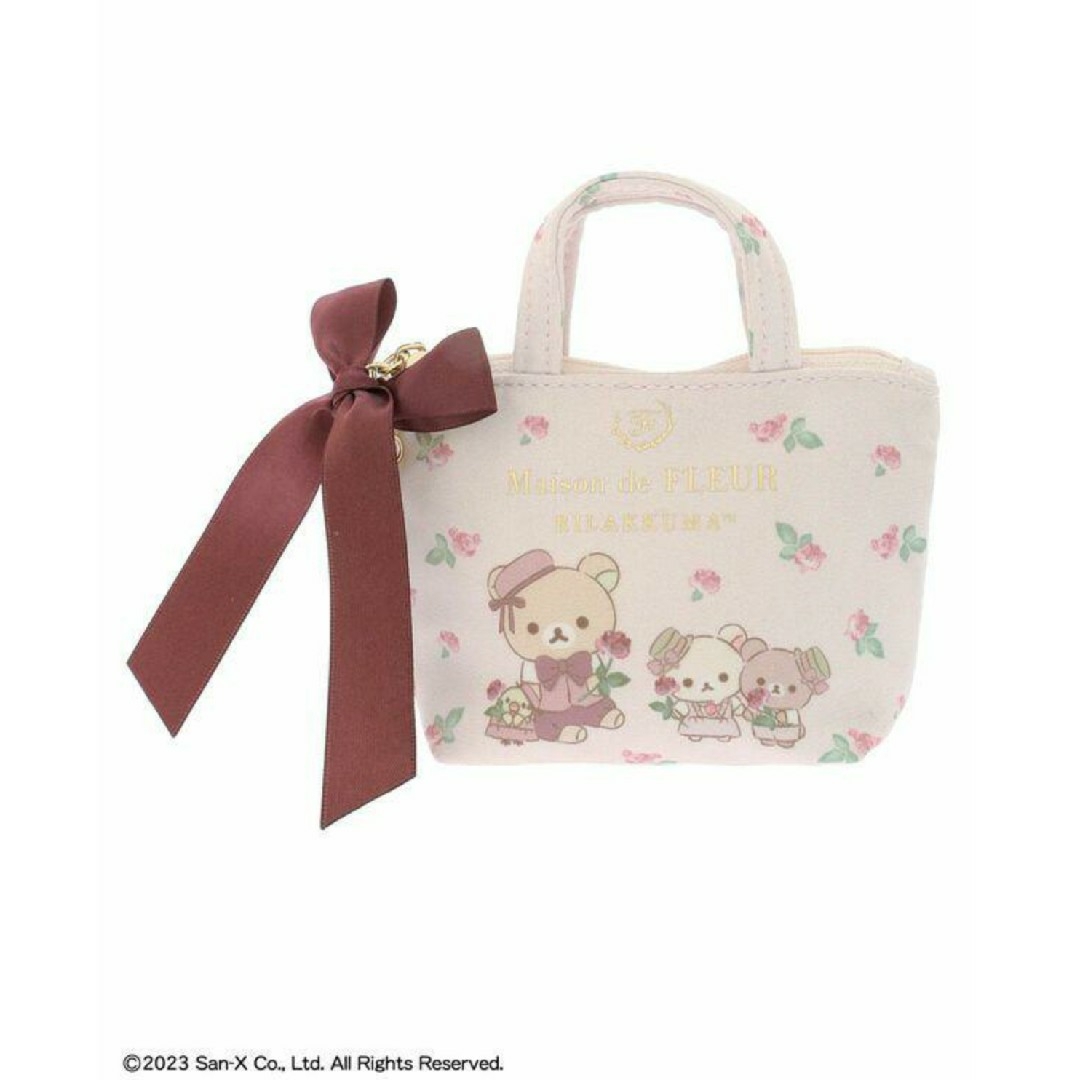 Maison de FLEUR - メゾンドフルール リラックマ トートバッグ Maison de FLEUR - メゾンドフルール リラックマ トートバッグ