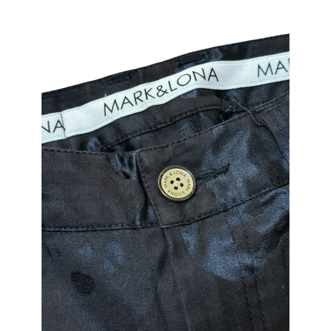 MARK&LONA マークアンドロナ パンツ レディース38 Mサイズ 黒 MARK&LONA マークアンドロナ パンツ レディース38 Mサイズ 黒
