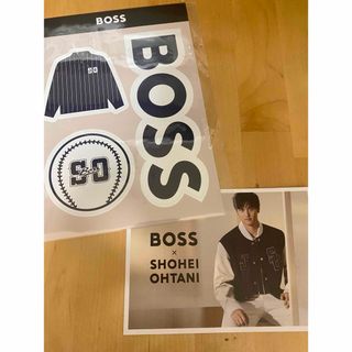 ボス(BOSS)のBOSS ステッカー　非売品(ノベルティグッズ)
