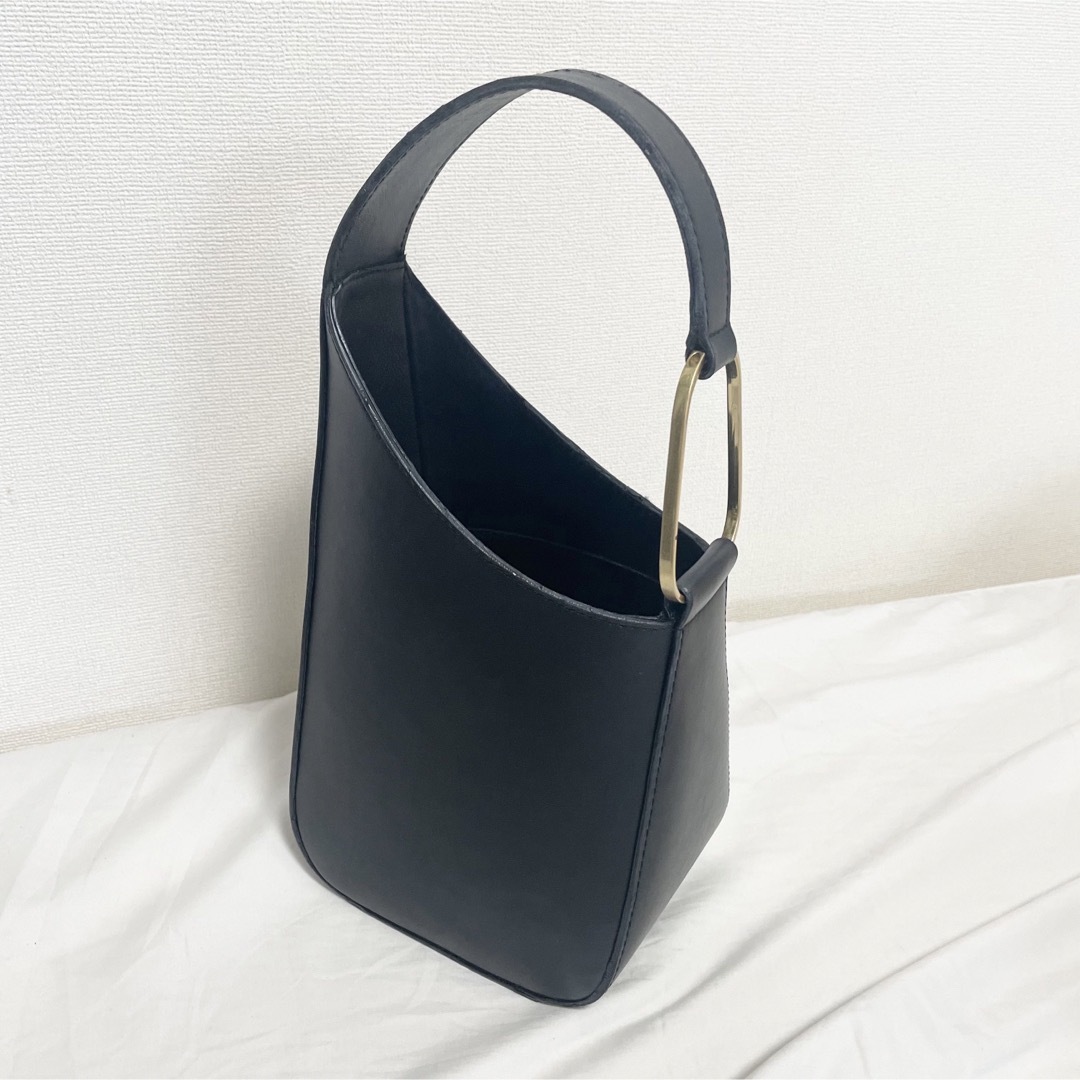 ORSETTO BAG オルセット レザー バッグ ブラック ORSETTO BAG オルセット レザー バッグ ブラック