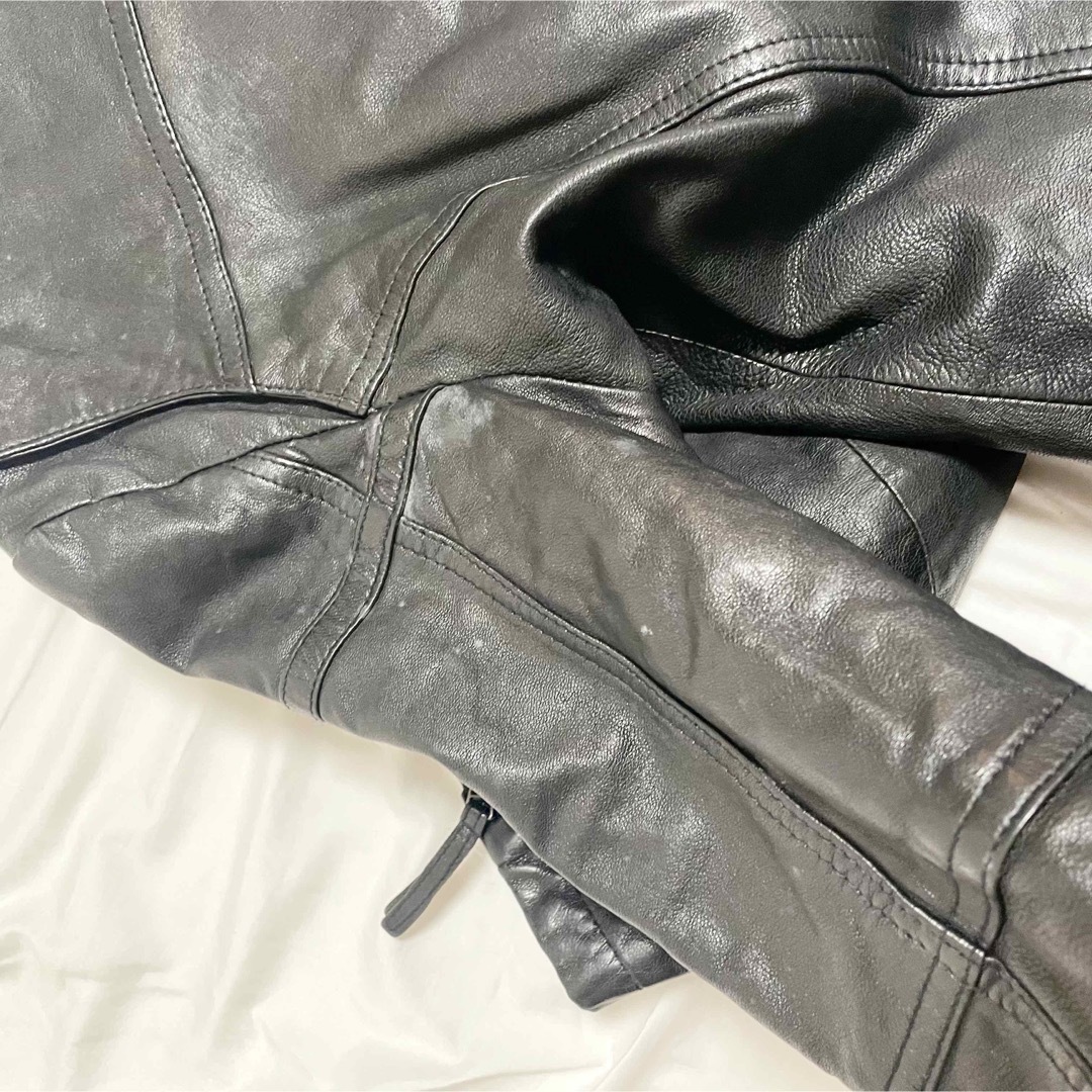 THE UNION FOR WORKERS ラムレザー ダブルライダース M THE UNION FOR WORKERS ラムレザー ダブルライダース M