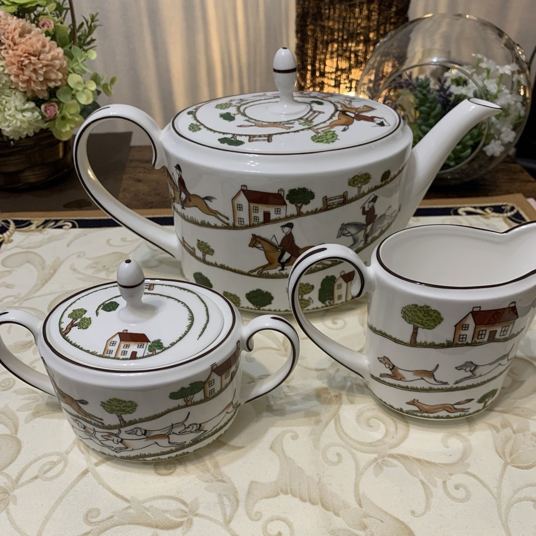 ウェッジウッド WEDGWOOD ハンティングシーン HUNTING SCENES ウェッジウッド WEDGWOOD ハンティングシーン HUNTING SCENES