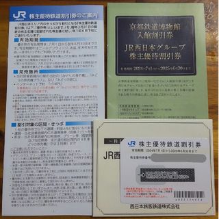 JR西日本 株主優待鉄道割引券 1枚(その他)