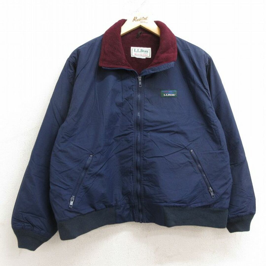 L.L.Bean - 古着 エルエルビーン LLBEAN 長袖 ウォームアップ L.L.Bean - 古着 エルエルビーン LLBEAN 長袖 ウォームアップ