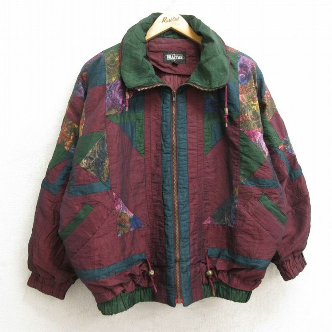 古着 長袖 ジャケット レディース 90年代 90s 花 大きいサイズ 古着 長袖 ジャケット レディース 90年代 90s 花 大きいサイズ