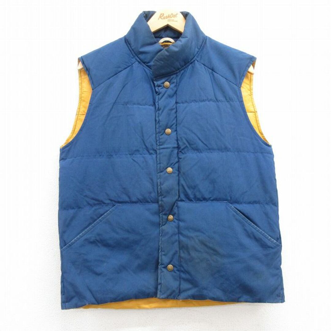 Eddie Bauer - S☆古着 エディーバウアー ダウン ベスト メンズ Eddie Bauer - S☆古着 エディーバウアー ダウン ベスト メンズ