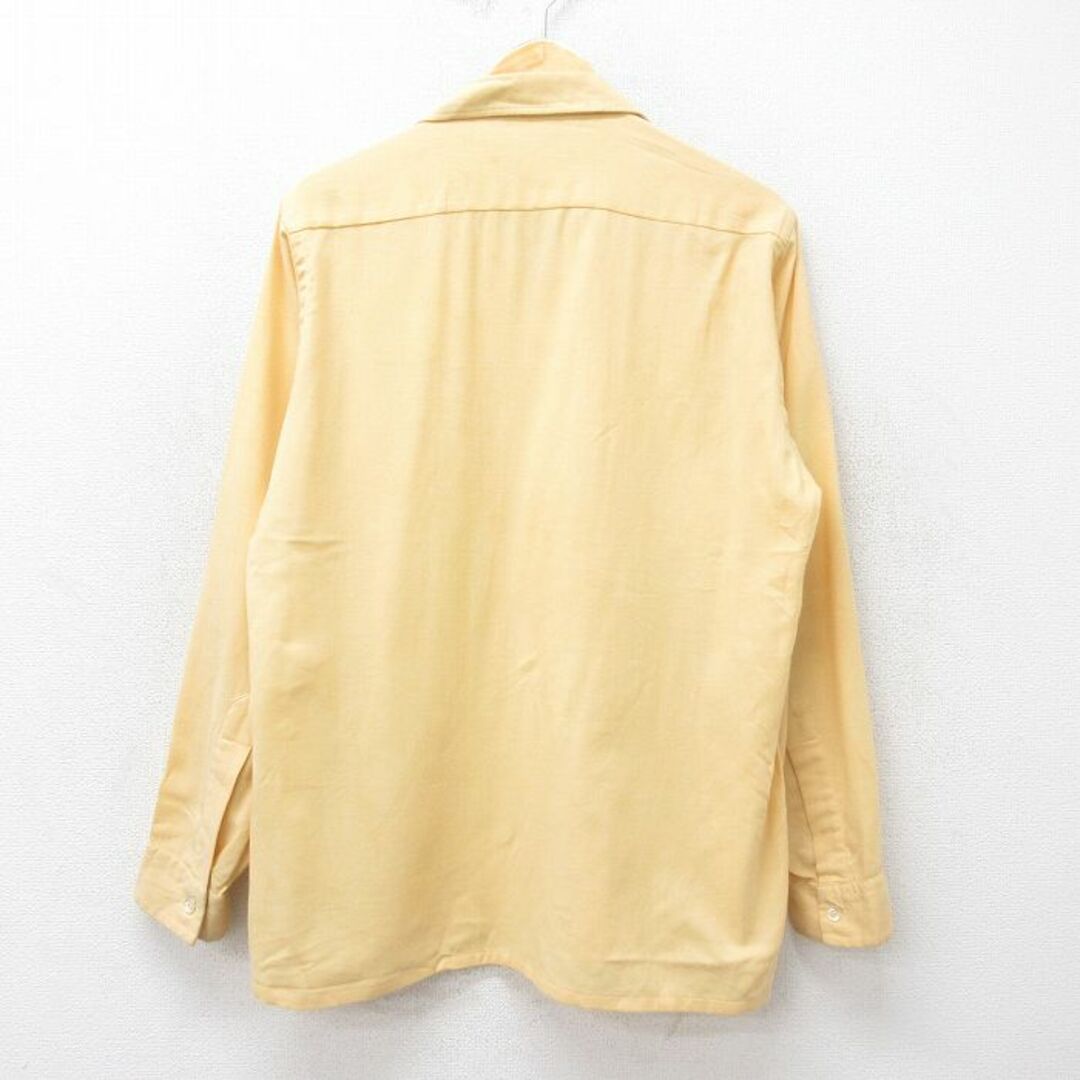 L☆古着 長袖 ビンテージ ウール シャツ メンズ 60年代 60s 開襟 L☆古着 長袖 ビンテージ ウール シャツ メンズ 60年代 60s 開襟