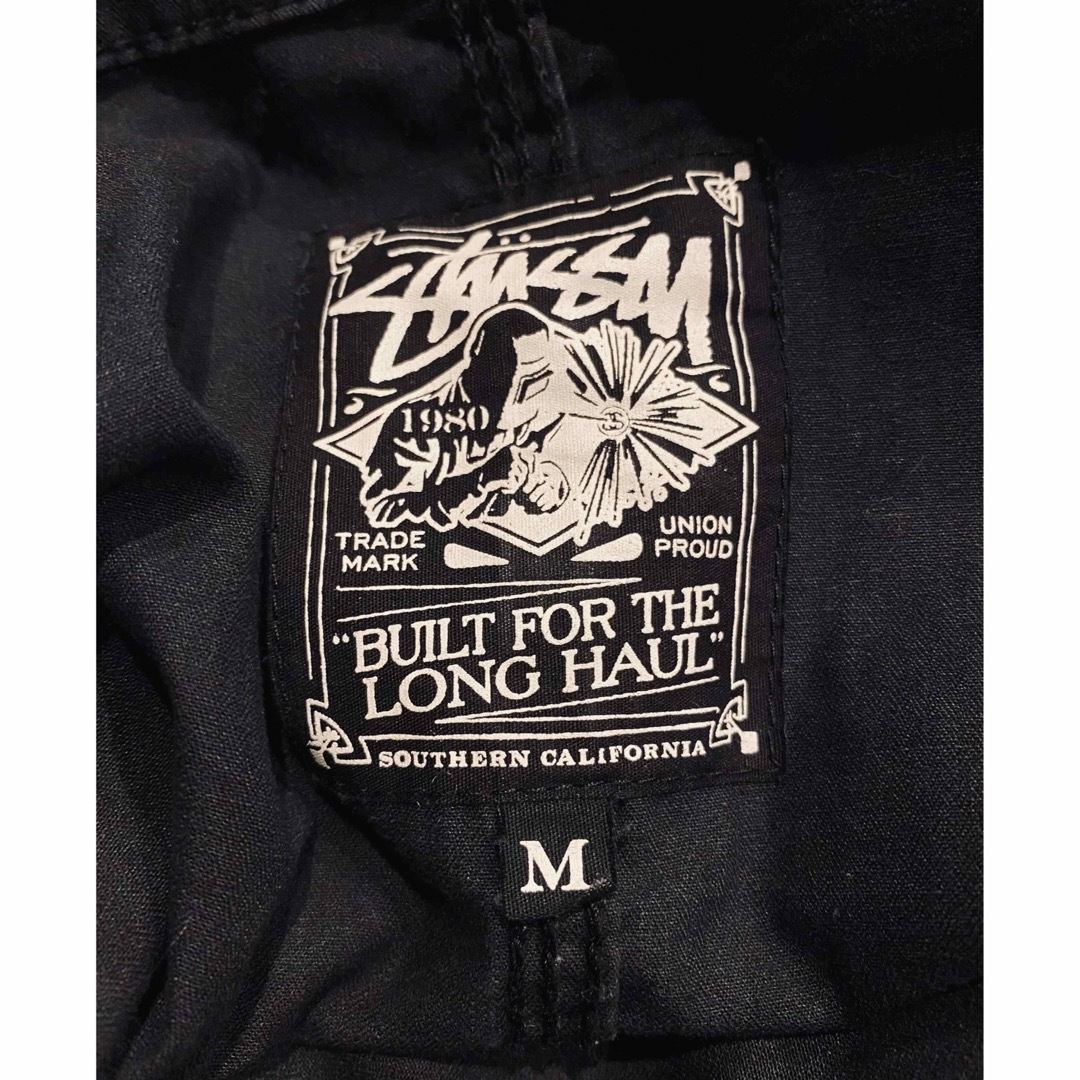 入手困難】STUSSY カバーオール M 黒 ステューシー 極希少品 完売 入手困難】STUSSY カバーオール M 黒 ステューシー 極希少品 完売