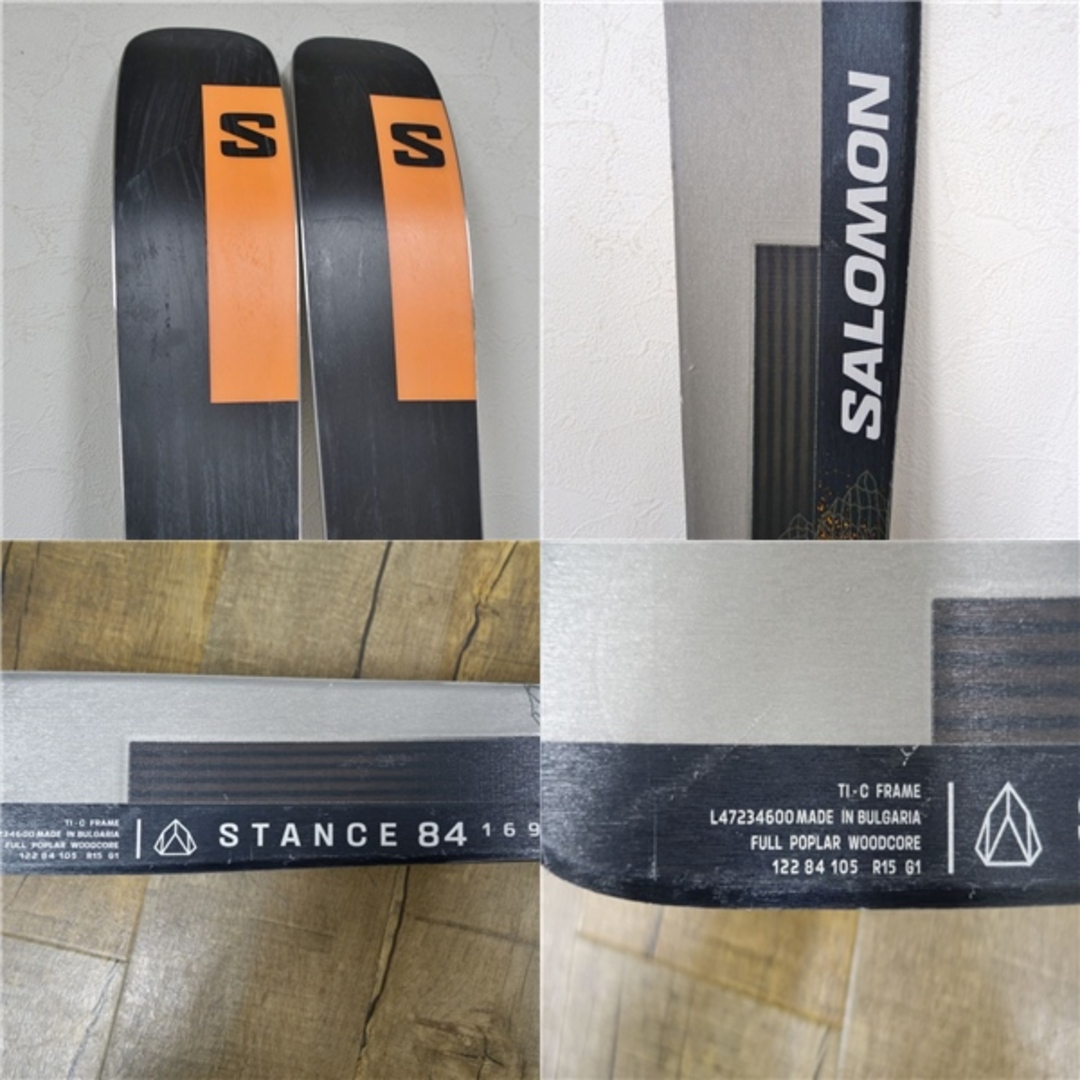 サロモン SALOMON STANCE 84 169cm 23-24モデル ビンディング サロモン SALOMON STANCE 84 169cm 23-24モデル ビンディング