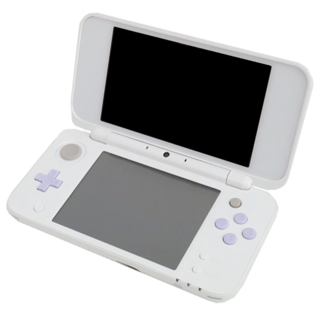Newニンテンドー 2DS LL ホワイト×ラベンダー たらし Newニンテンドー 2DS LL ホワイト×ラベンダー たらし