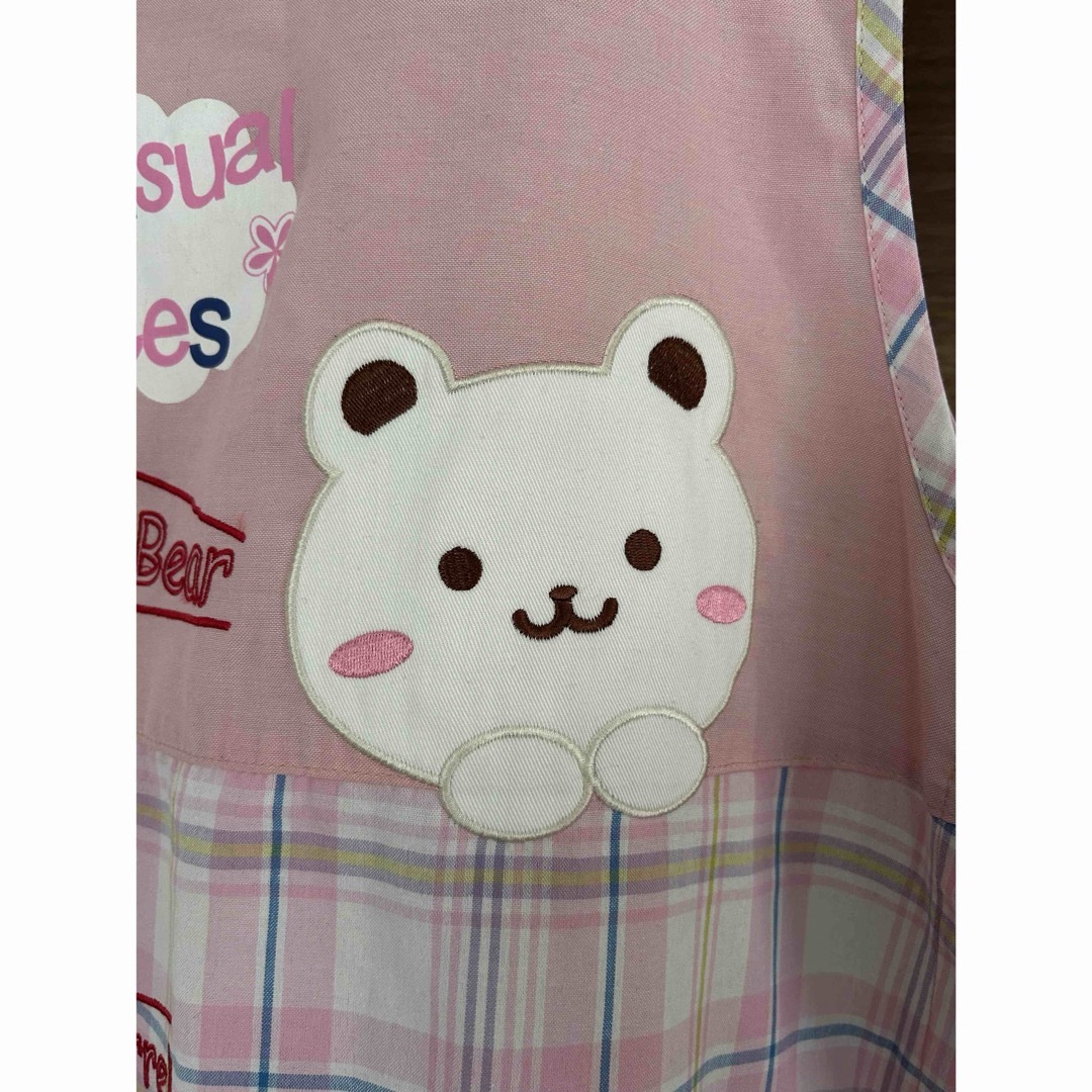 エプロン 保育士  インテリア/住まい/日用品の日用品/生活雑貨/旅行(日用品/生活雑貨)の商品写真