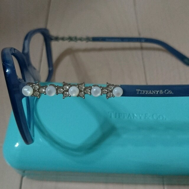 Tiffany & Co.(ティファニー)の新品未使用、TIFFANYメガネ レディースのファッション小物(サングラス/メガネ)の商品写真