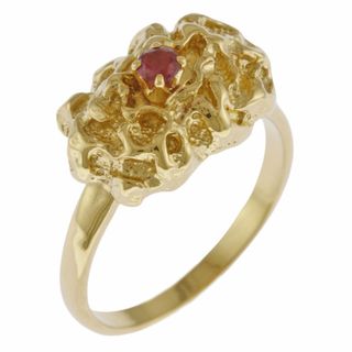 ミキモト(MIKIMOTO)のミキモト リング 指輪 11.5号 18金 K18イエローゴールド ルビー レディース MIKIMOTO  中古(リング(指輪))