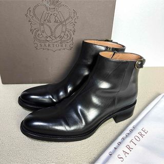 SARTORE - 美品◇SARTORE◇ウィングチップシューズ◇茶37.5の SARTORE - 美品◇SARTORE◇ウィングチップシューズ◇茶37.5の