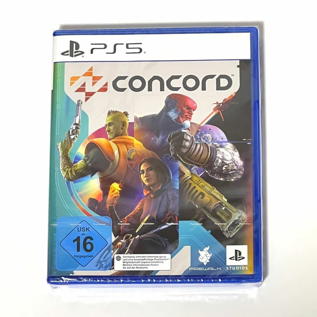 新品・未開封 concord コンコード PS5 海外版 EU・ドイツ版