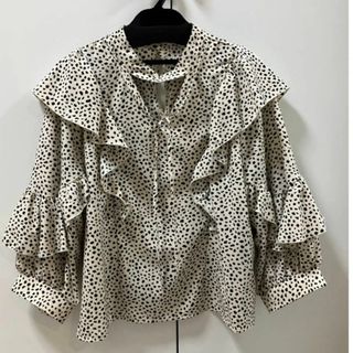 シマムラ(しまむら)の《未使用》しまむら　ブラウス(シャツ/ブラウス(長袖/七分))
