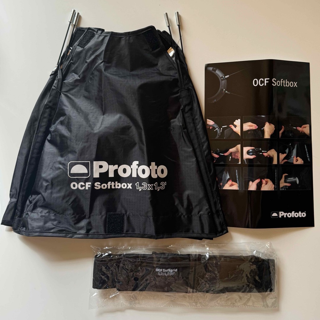 profoto OCF ソフトボックス 40x40cmとグリッドの2点 profoto OCF ソフトボックス 40x40cmとグリッドの2点