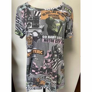 【雰囲気抜群❗️】HYSTERIC GLAMOUR ベティページ 総柄 チュニック 雰囲気抜群❗️】HYSTERIC GLAMOUR ベティページ 総柄 チュニック