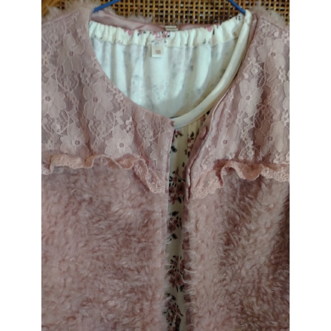 女児　ワンピース キッズ/ベビー/マタニティのキッズ服女の子用(90cm~)(ワンピース)の商品写真