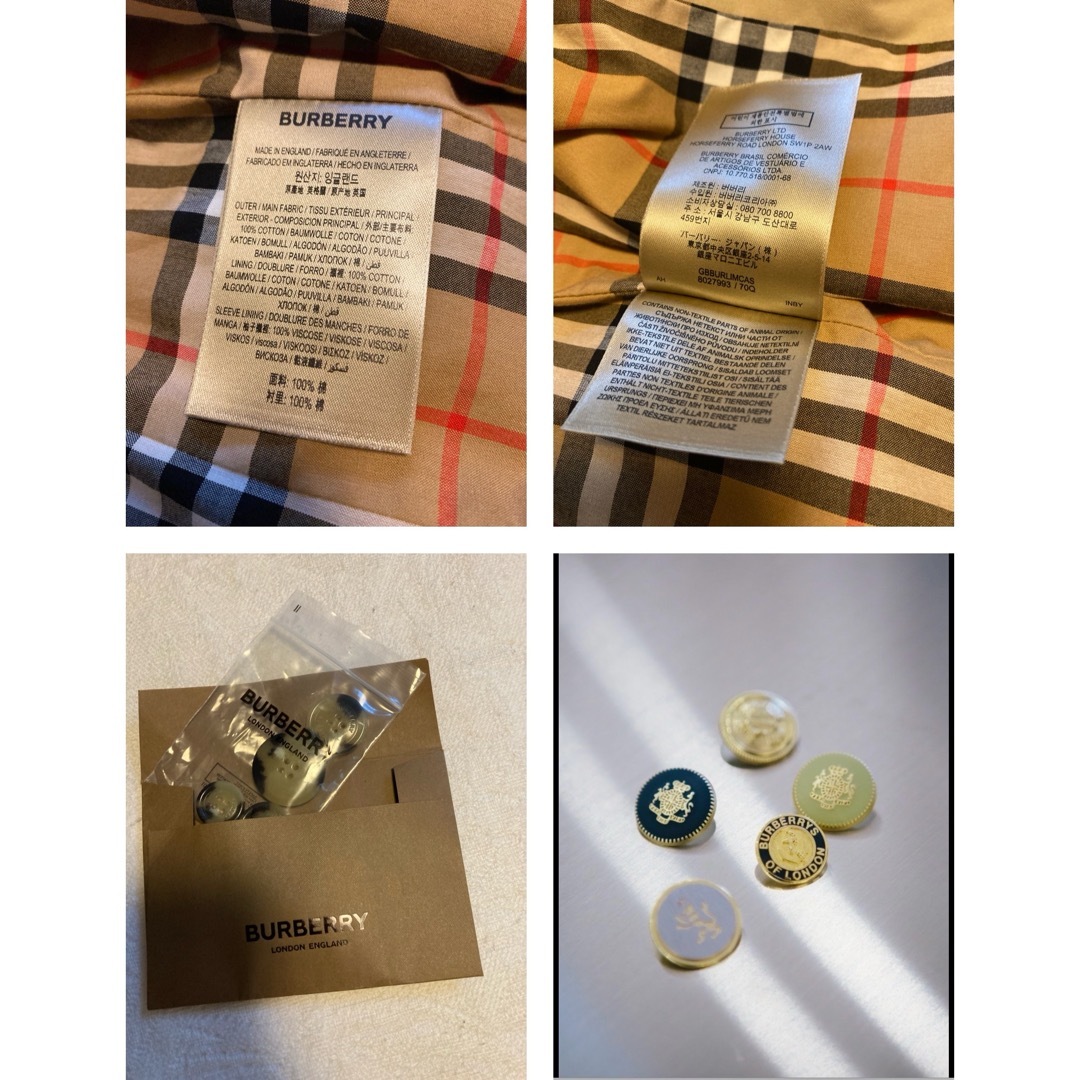 BURBERRY - Burberry英国製トレンチコート チェルシー UK4の通販 BURBERRY - Burberry英国製トレンチコート チェルシー UK4の通販
