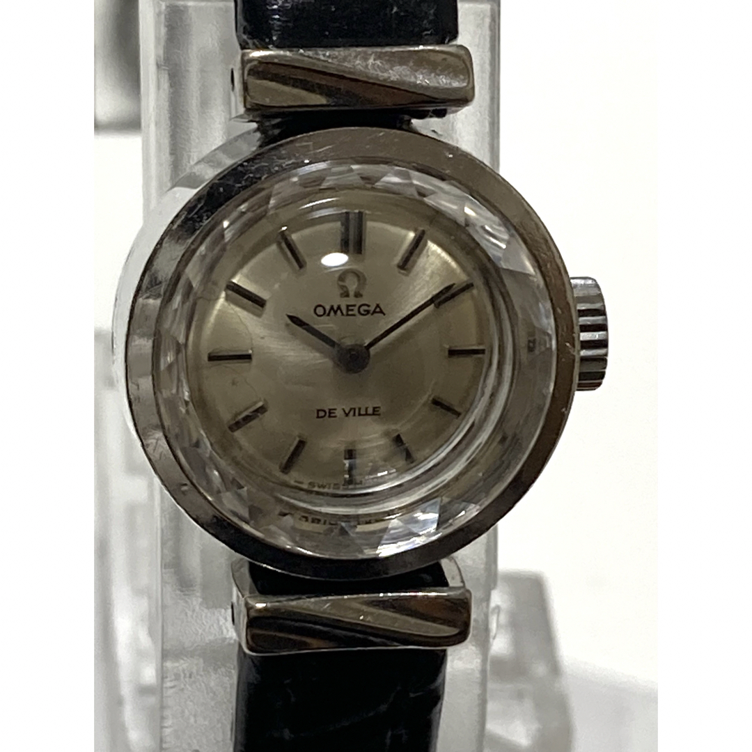 OMEGA オメガ デビル カットガラス 社外新品ベルト レディース OMEGA オメガ デビル カットガラス 社外新品ベルト レディース
